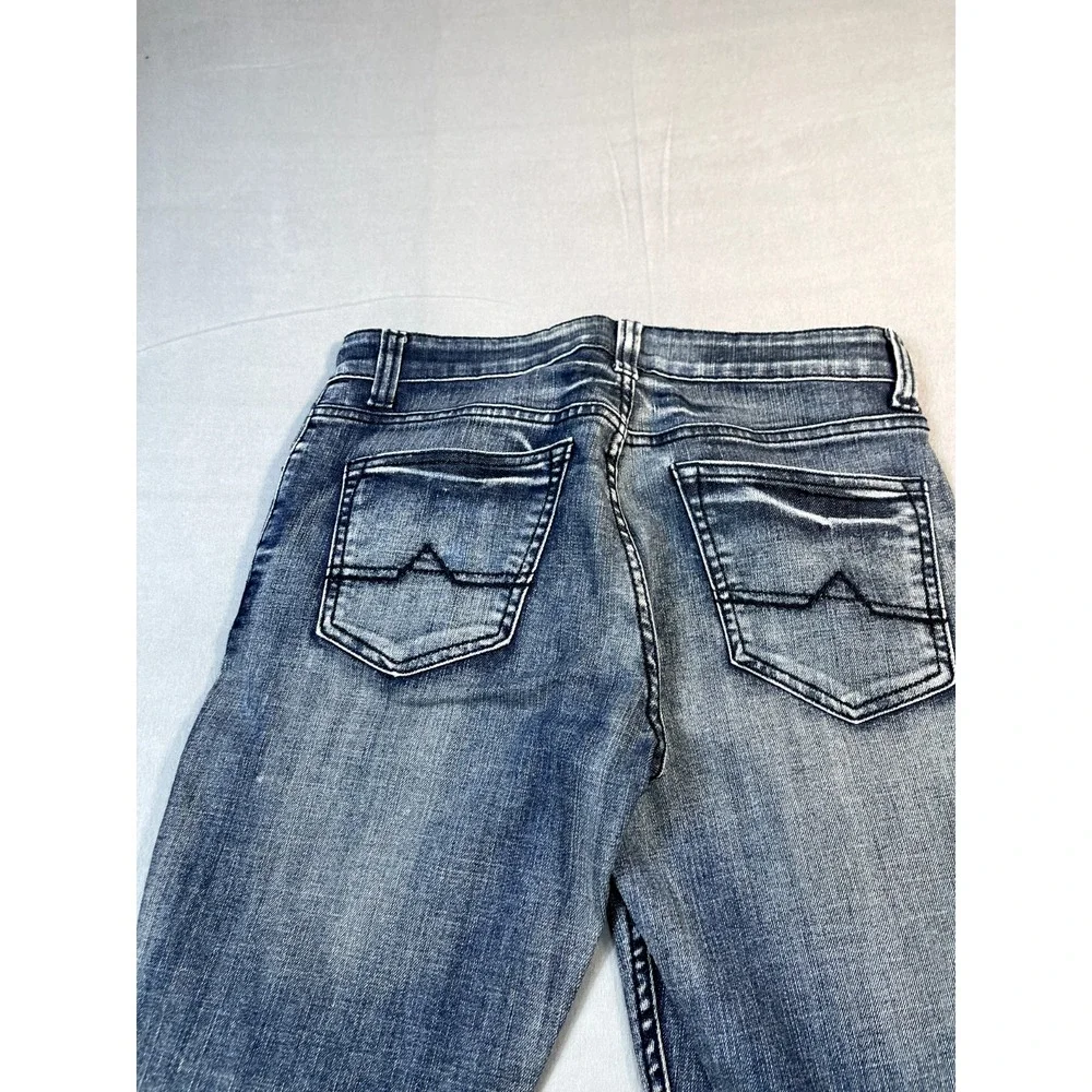 Ubran Pipeline Jeans Men's 32x31 Slim Fade Wash‎ Max Flex Cotton